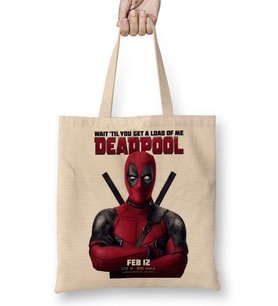 Deadpool 02 Bez Çanta Uzun Saplı
