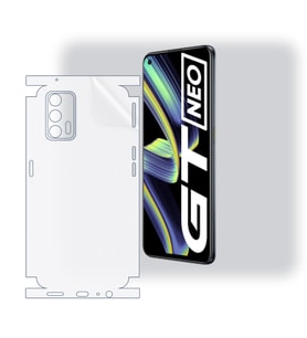 SChitec Realme GT NEO Uyumlu Fullbody Arka Kaplama Hidrojel Koruyucu Film