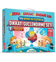 Dikkati Güçlendirme Seti Anasınıfı 4 Yaş - Osman Abalı