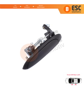 Renault Clio 2 Megane 1 Scenic 1 Symbol Thalia Logan Platina Lada Largus için Sol Kapı Dış Açma Kolu