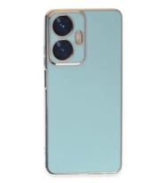 Realme C55 Kılıf Volet Silikon - Açık Yeşil