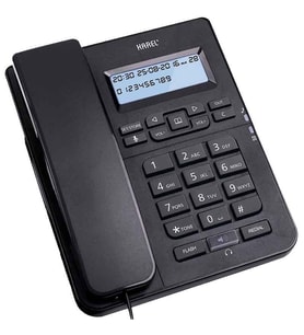 Karel TM-145 Kablolu Ekranlı Masaüstü Analog Telefon