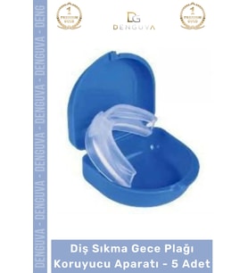 #Dişlik Bruksizm Gece Plağı Şeffaf Koruma Silikonu Çene Sıkma Engelleme Dişlik Uyku Aparatı Gıcırdtm