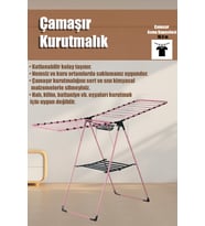 Dayanıklı Metal Çamaşır Kurutmalık, Pratik ve Şık Tasarım