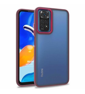 Microsonic Xiaomi Redmi Note 11 Pro 5G Kılıf Bright Planet Kırmızı