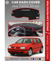VOLKSWAGEN GOLF 4 (1997-2003) Torpido Örtüsü Ön Göğüs Koruma Tam Uyum UV Koruma