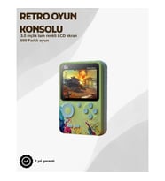 Mey İthalat® G5 Taşınabilir Retro Oyun Konsolu – Çocuk ve Yetişkinler İçin
