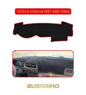 TOYOTA Corolla (1997-2001) TERRATORPİDO KORUMA HALISI KIRMIZI KENAR