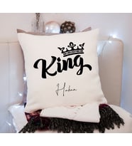 King Baskı Yastık Kişiye Özel