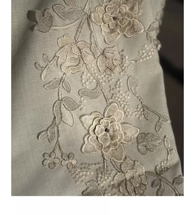 Simella Altın Simli İşlemeli Masa Runneri 50x140 cm Şık Masa Dekoru