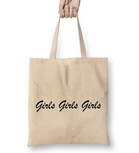 Girls Girls Girls Bez Çanta Uzun Saplı