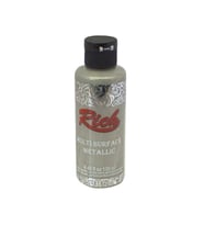 Rich Multi Surface Metalik Her Yüzey İçin Akrilik Boya 120 cc. 6508 ANTİK GÜMÜŞ 