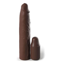 Fantasy Extension Elite Brown 22 Cm Silikon 9 Cm Uzatmalı Penis Kılıfı