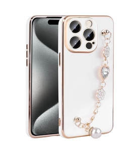 Apple iPhone 15 Pro Kılıf El Tutamaçlı Kamera Korumalı Zore Taka Silikon Kapak