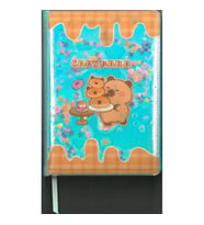 MİKRO GN-646 CAPYBARA SCALY - PULLU PVC KAPAK NOT DEFTERİ 80YP. ÇİZGİLİ  - TEKLİ