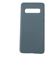 Galaxy S10 ile Uyumlu Cappy Silikon Kılıf Lacivert