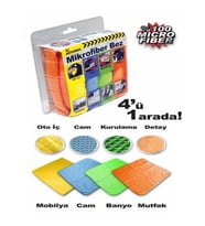 Automix 4 Lü Microfiber Bez