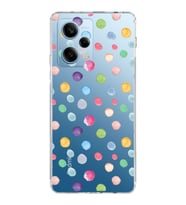 PrintiFy Xiaomi Redmi Note 12 Pro 5G ile Uyumlu 1mm Slim Fit Water Color 6 Baskılı Şeffaf  Kılıf