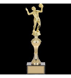ODAK KUPA - Figürlü Kupalar - Voleybol Kadın Figürlü Kupalar FG-029 C - 34 cm