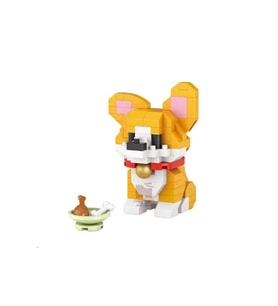 8605 Loz Corgi Köpek 160 Parça Blok Oyuncak (Standart)