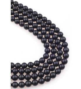 10 MM Şungit Taşı Dizi - DZ3842 (Karışık)