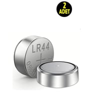 2 ADET AG13 lin LR44H A76 SR44 357 V13GA Düğme Para Pil (A 76 AG 13 Terazi-Saat-Oyuncak Pili)