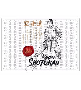 Karate Shotokan Dojo Kun Puzzle 240 Parça Yapboz