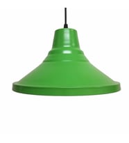 RİOLİGHT RETRO YEŞİL İÇİ BEYAZ TEKLİ METAL SARKIT (Siyah)
