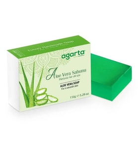 Agarta Doğal El Yapımı Aloe Vera Sabunu 150 Gr 8699943340551