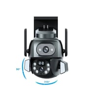 3MP + 3MP Wi-Fi IP TF Kart Girişli Optik Zoom Kamera
