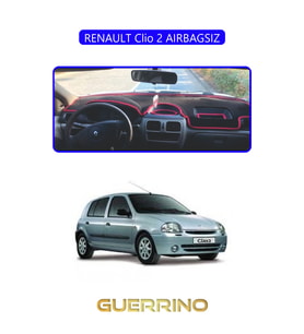 RENAULT Clio 2 AIRBAGSIZTORPİDO KORUMA HALISI MAVİ KENAR