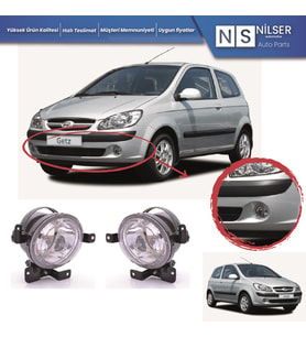 Hyundai Getz Sis Farı Takım 2 ADET 2006-2010
