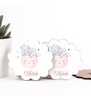 Kız Bebek Ahşap Magnet