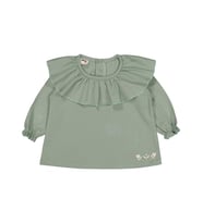 Civil Baby Yakalı 6-18 Ay Sweatshirt - Yeşil (Çağla Yeşili)