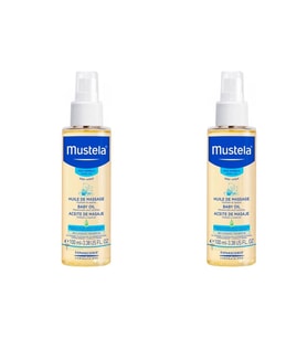 Mustela Baby Oil Masaj Yağı 100 Ml 2 Adet