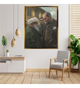 ÇERÇEVELİ ATATÜRK TABLO S357