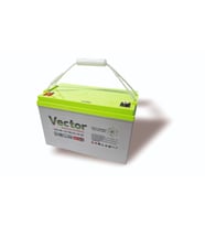 Vector 12 V 100 Ah Amper Jel Akü Deep Cycle Nanocarbon (ÜRETİM YILI: 2026)