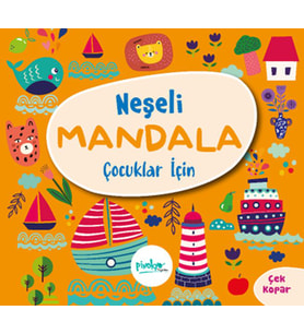 Çocuklar İçin Neşeli Mandala