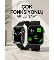 Akıllı Saat Tema Değiştirme Uyku Ve Sağlık Takibi Sesli Asistan Bildirim Görme