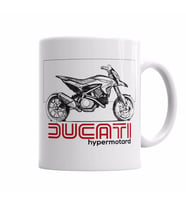 Ducati Hypermotard Kupa Bardak Porselen