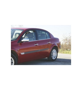 Renault Megane 2 Uyumlu Ayna Kapağı Abs 2 Parça 2004 - 2010