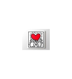 Keith Haring Love Iı Tablo - 106446 - 70x70 Cm