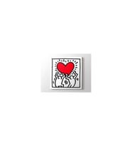 Keith Haring Love Iı Tablo - 106446 - 70x70 Cm