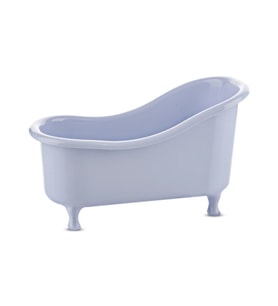 River World Dekoratif Mini Küvet Şeklinde Çok Amaçlı  Banyo Düzenleyici Sepet