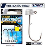 Owner 4151 Block Head Lrf Jighead - 5,4gr