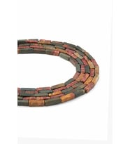 Jasper Doğal Taş Parlak Dikdörtgen Kesim 4x13mm Dizi [AA]