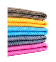 Silver Home Mikrofiber 40x40cm Ekstra Kalın 5li Cam Temizlik Bezi - Renkli