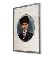 Atatürk Cam Tablo 4 mm Dayanıklı Temperli Cam