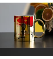 Polise Hediye Gold Kupa Bardak 002