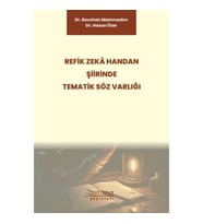Refik Zeka Handan Şiirinde Tematik Söz Varlığı